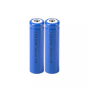 10440 350mAh 3.7V Li-ion cells in flat top and button top variants displayed together