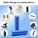 Person replacing AAA batteries with a 10440 350mAh Li-ion cell in a toy RC car
