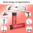 10C battery powering professional power tools and industrial equipment