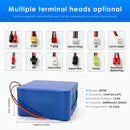 12.8V 24Ah 32700 LiFePO4 battery 4S4P 4x4 square detailed dimensions measuring 12.8cm length by 12.8cm width by 7cm height.