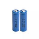 14430 3.7V 650mAh flat top Li-ion cell with "Genuine High Capacity" callout