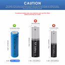 Montage of 14430 780mAh cells in various DIY applications: toy car, RC boat, LED strip, portable fan