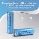 600mAh LiFePO4 battery 2000 cycles lifespan