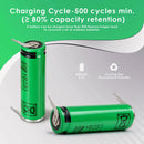 680mAh 3.7V lithium battery 500 cycles