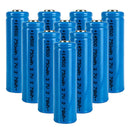 14500 3.7V 750mAh button top battery 10 pack