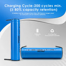 1100mAh 14650 Li-ion battery 500 cycles