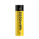 1500mAh 18650 rechargeable lithium battery 3.7 volt for flashlights and headlamps