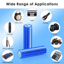 1800mAh battery powering various household and personal electronics