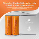 18500 4000mAh parallel battery pack 12A discharge