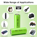 18500 3.2V battery for solar lights and clippers