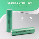 High-power 30A performance chart for 18650 3000mAh batteries