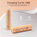 High capacity performance chart for 18650 3300mAh batteries
