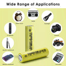 18650 battery 3.2V 2000mAh LiFePO4 2-pack used in solar light, garden light, flashlight and EDC device application scene