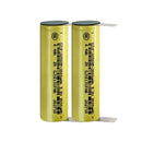 18650 battery 3.2V 2000mAh LiFePO4 nickel tabs rechargeable cell main product image