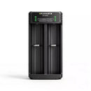 18650 battery charger USB 2 slot universal charger for multiple lithium battery sizes