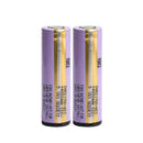 Samsung 40T 21700 4000mAh 2-pack showing all 5 terminal variants: flat top, button top, tabs, pre-wired, protected