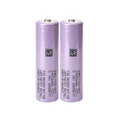 Samsung 40T 21700 4000mAh 2-pack showing all 5 terminal variants: flat top, button top, tabs, pre-wired, protected