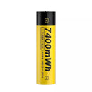 2000mAh 3.7V 18650 rechargeable lithium battery for multiple applications