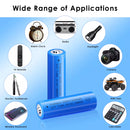 2000mAh battery in professional headlight systems for various activities