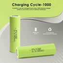Performance chart for standard 21700 4500mAh flat top battery