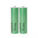 Samsung 50S 21700 5000mAh 2-pack showing all terminal variants: flat top, button top, spot welded, pre-wired, protected