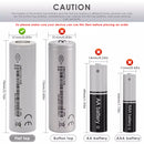 Terminal designs specific to 21700 battery format