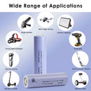 Large capacity flat-top batteries in standard high-energy applications