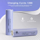 Large capacity flat-top battery performance chart