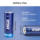 26650 Size: 26mm x 65mm (Large Diameter)