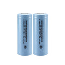 26700 3.2V 4000mAh 3C LiFePO4 rechargeable battery in light blue wrap, 2-Pack set featuring Flat Top, Button Top, and Nickel Tab variants