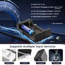 2A Fast Charging for 18650 via USB Wall Adapter