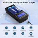 Independent Channel Protection in 2-Bay LCD Charger