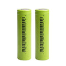 2-pack 18650 3000mAh universal flat top rechargeable batteries