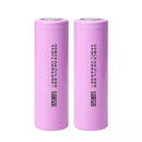 2-pack 21700 3000mAh standard flat top rechargeable batteries