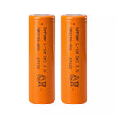 2-pack 21700 4000mAh universal flat top rechargeable batteries
