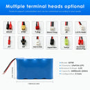 3.2V 24Ah 32700 LiFePO4 battery pack 1S4P detailed dimensions measuring 12.8cm length by 7cm height.

