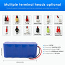 3.2V 60Ah 32700 LiFePO4 battery pack 1S10P dual row detailed dimensions measuring 16cm length by 6.4cm width by 7cm height.