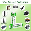 3000mAh batteries in professional LED lighting equipment
