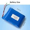 Highlighting the built-in BMS protection board of the 32700 3.2V 18000mAh battery pack, ensuring safety against overcharge, over-discharge, and short circuits