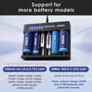 3A Charger Designed for 26650 and 21700 Batteries