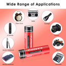 4000mAh battery powering professional camera equipment and high-drain toys