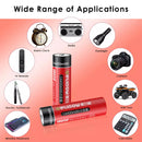 4000mAh battery powering professional camera equipment and high-drain toys