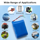 Versatile application scenarios of 32700 3.2V 18000mAh LiFePO4 battery pack powering solar energy storage, large outdoor portable stations, and industrial control devices
