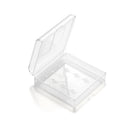 4 slot AAA battery storage case – clear PP protective box, compact size