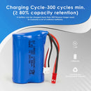 1200mAh 15C 2S RC battery 8.88Wh high capacity
