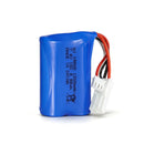 7.4V 1200mAh 15C Li-ion RC battery pack 2S 18500 18A high drain for cars planes boats