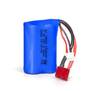 7.4V 1200mAh 15C Li-ion RC battery pack 2S 18500 18A high drain for cars planes boats