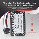 1200mAh 15C checkered RC battery 8.88Wh capacity