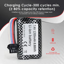1200mAh 15C checkered RC battery 8.88Wh capacity