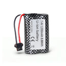 7.4V 1200mAh 15C Li-ion RC battery pack checkered wrap 2S 18500 with 8 connectors